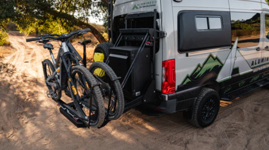 Aluminess Mercedes Sprinter PowerLift Bike Rack