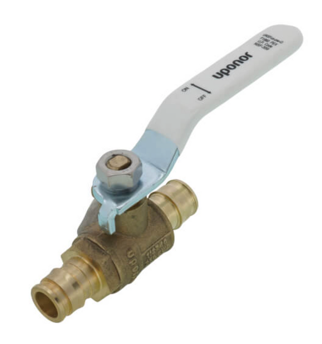 1/2" ProPEX Brass Ball Valve Lead Free