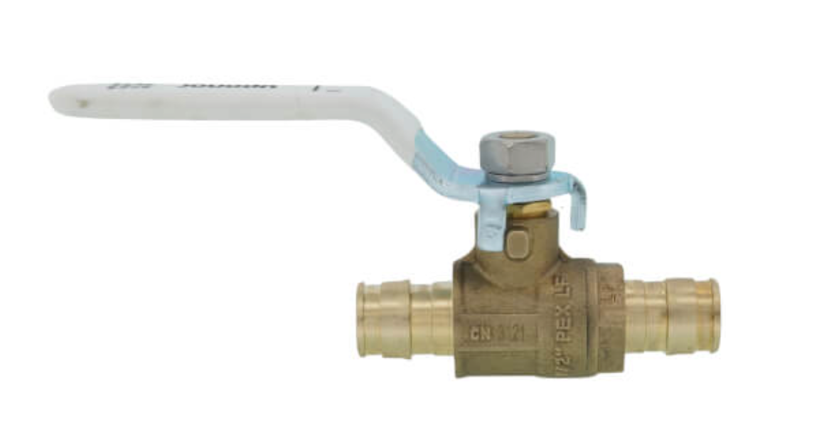 1/2" ProPEX Brass Ball Valve Lead Free