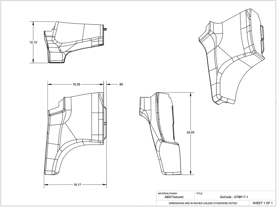 GoCode Ford Transit B Pillar Passenger