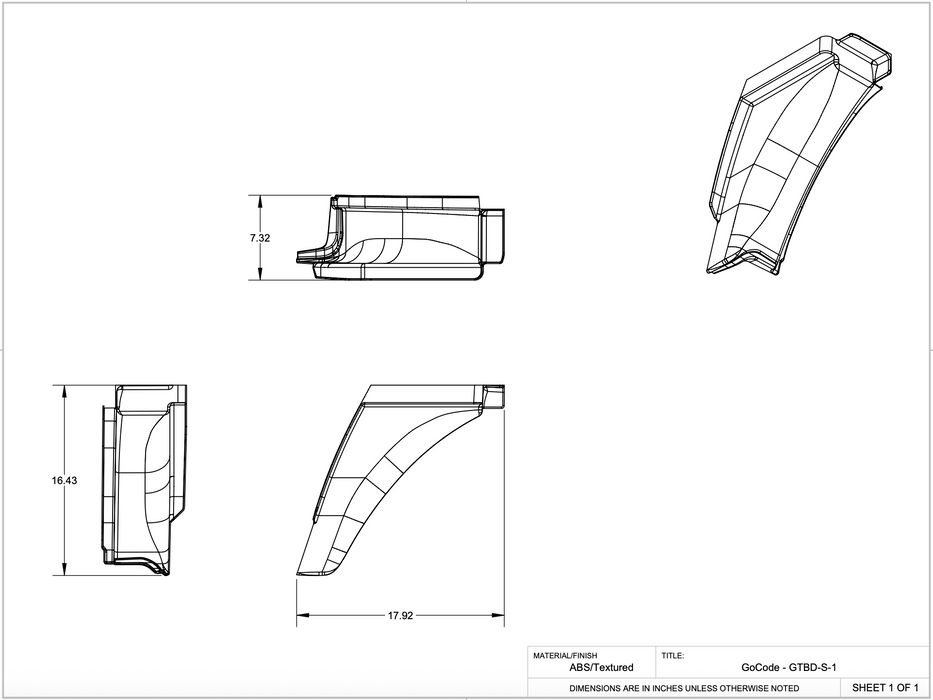 GoCode Mercedes Sprinter B-Pillars + Slider Door Threshold Trim Kit