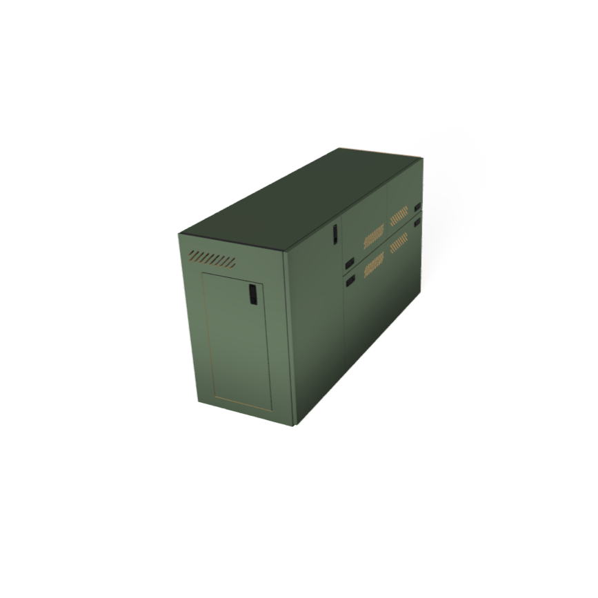 SergSupply Single Universal Wheel Well Box