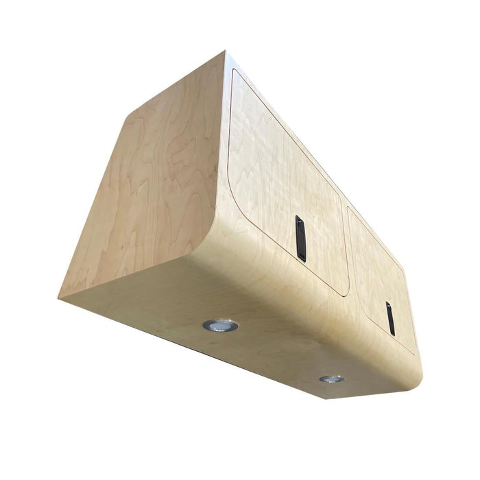 SergSupply Overhead Van Cabinet - Rounded