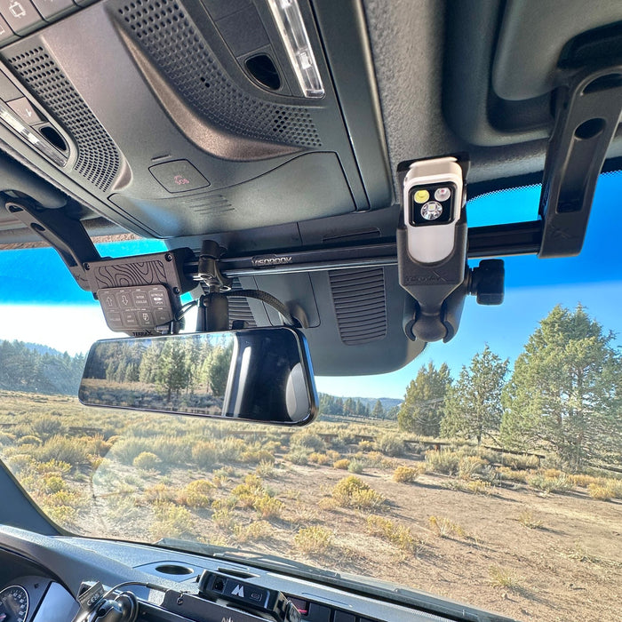 Sprinter Van Visor Tube  Mount for Navigation Devices and Accessories – TERRA X Visordok TubeTrak