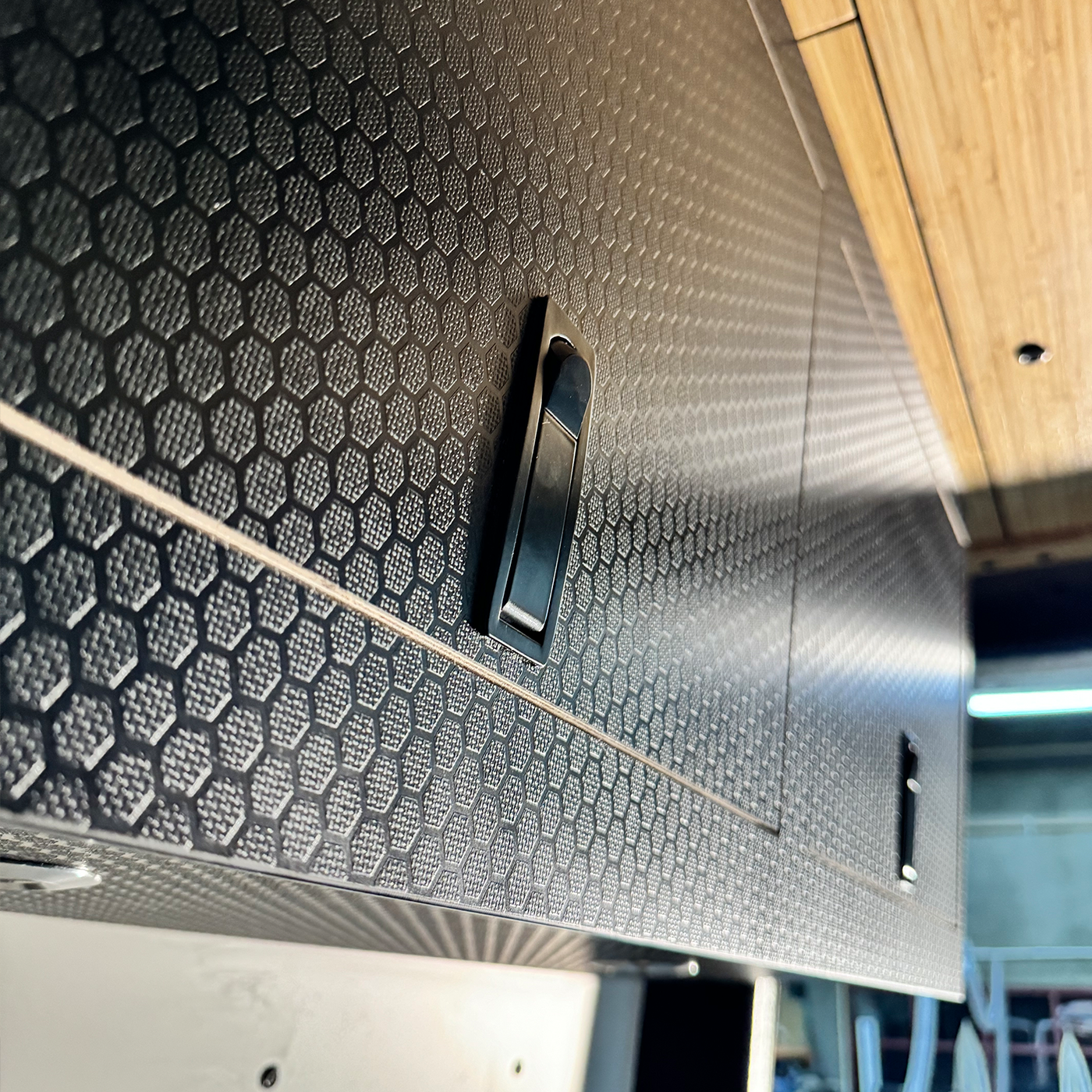 SergSupply Aero Overhead Van Cabinet - Squared