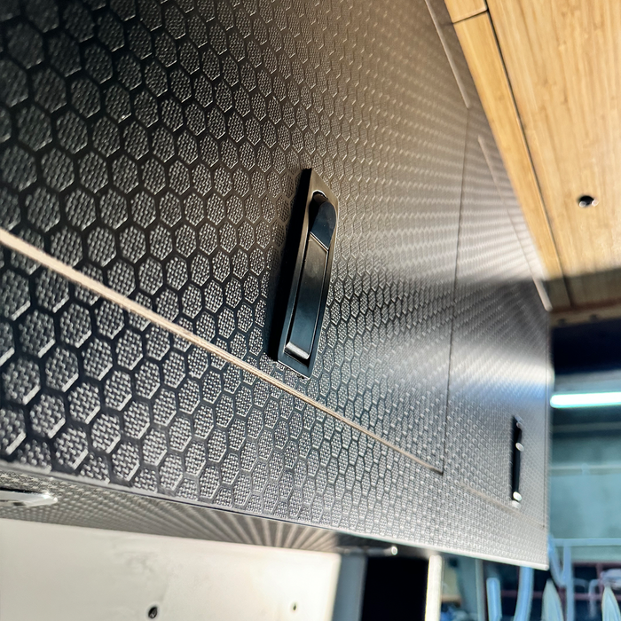 SergSupply Aero Overhead Van Cabinet - Squared