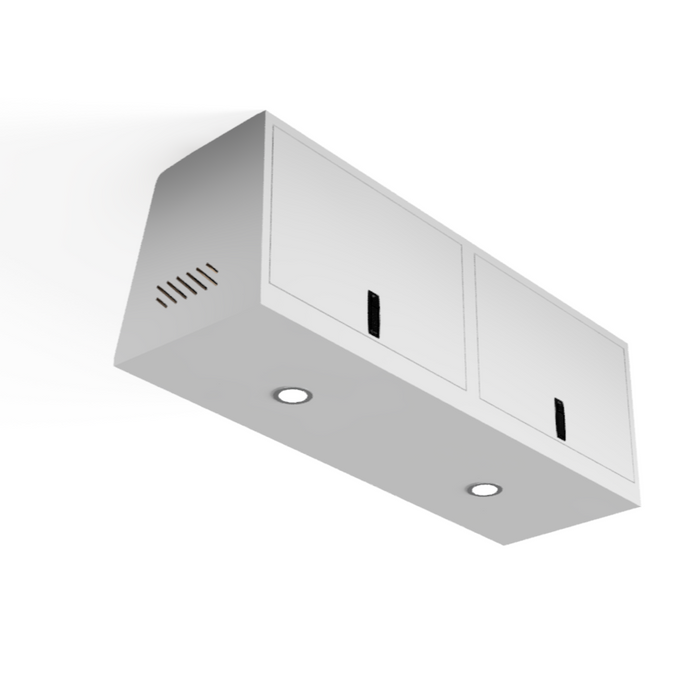 SergSupply Overhead Van Cabinet - Squared