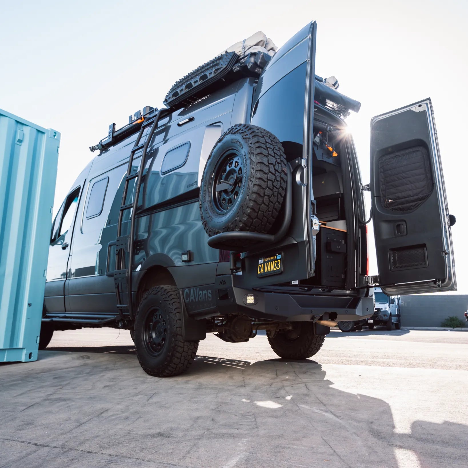Canyon Adventure Vans STOP-STAY™ Door Safety System for Mercedes Sprinter (Patented)