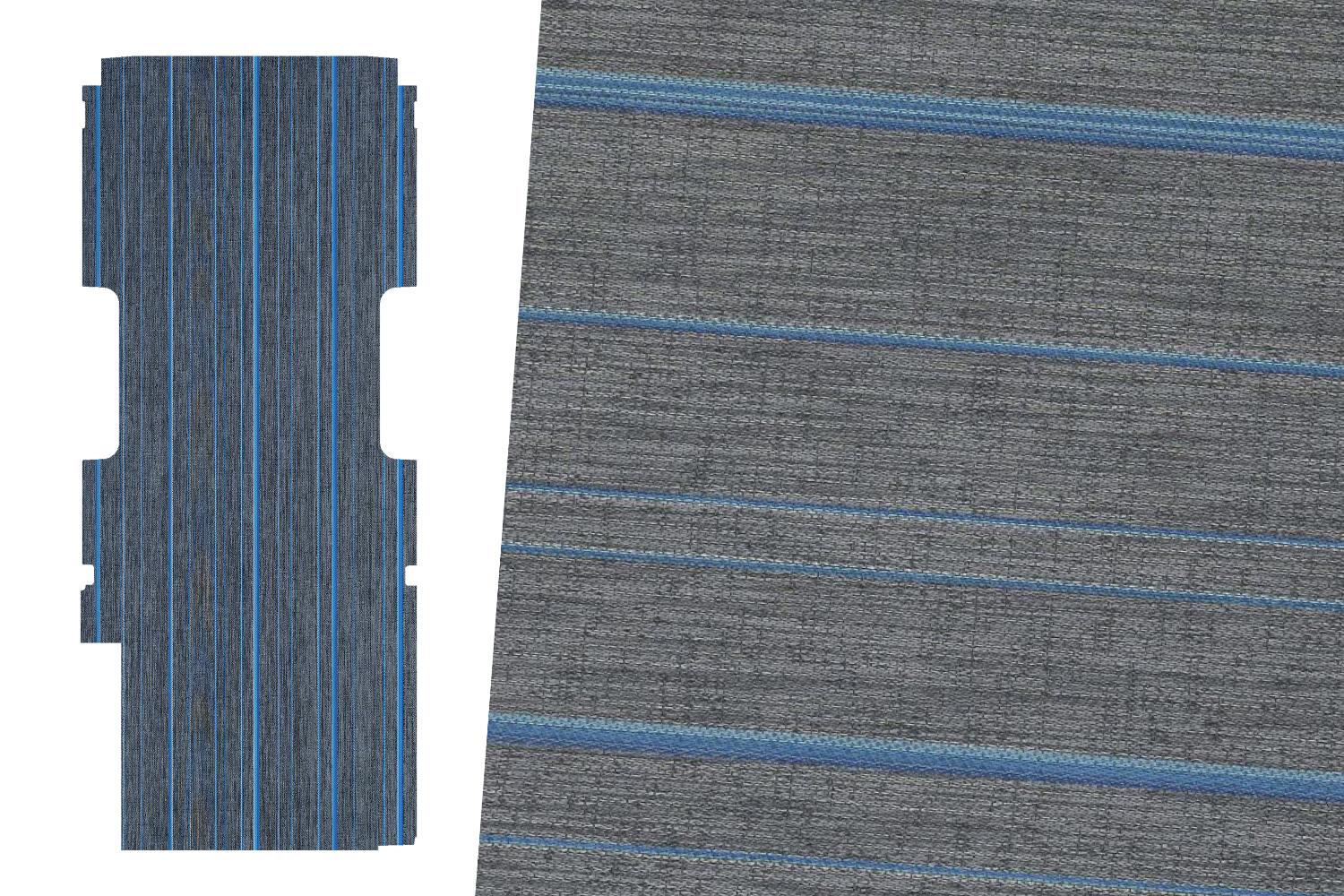 2tec2/Lonseal Pre-cut Van Flooring 2015+ Ford Transit