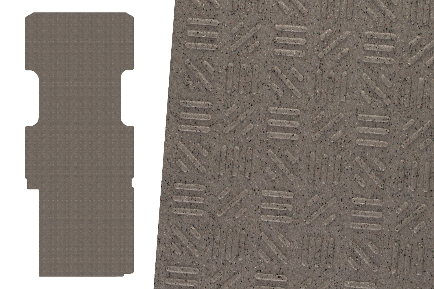 2tec2/Lonseal Pre-cut Van Flooring 2007+ Mercedes Sprinter