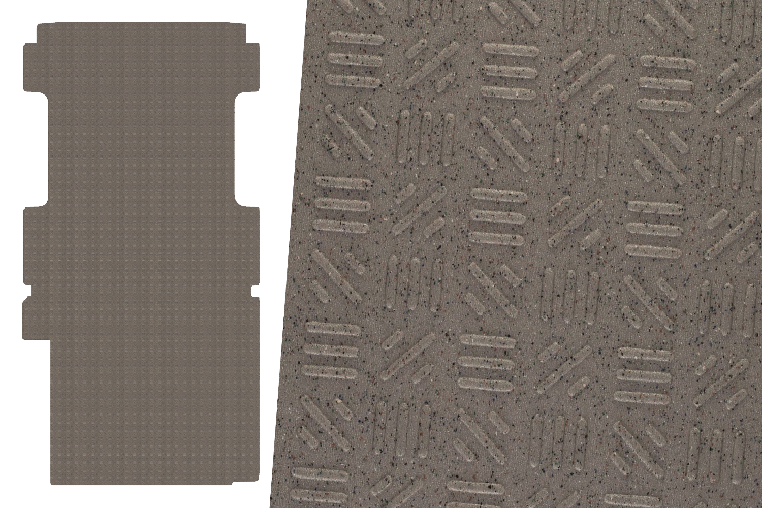 2tec2/Lonseal Pre-cut Van Flooring 2015+ Ford Transit