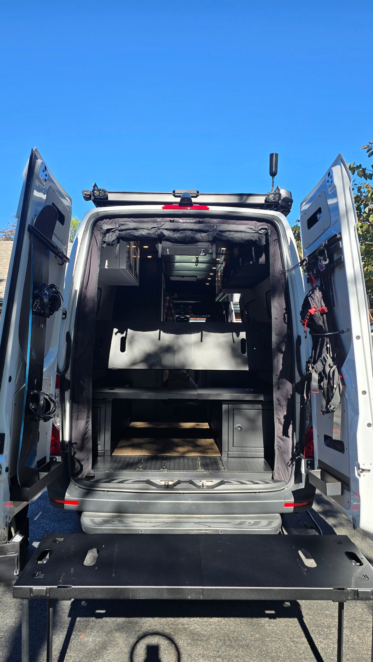 Van Wife Components 4 Panel Modular Bed System