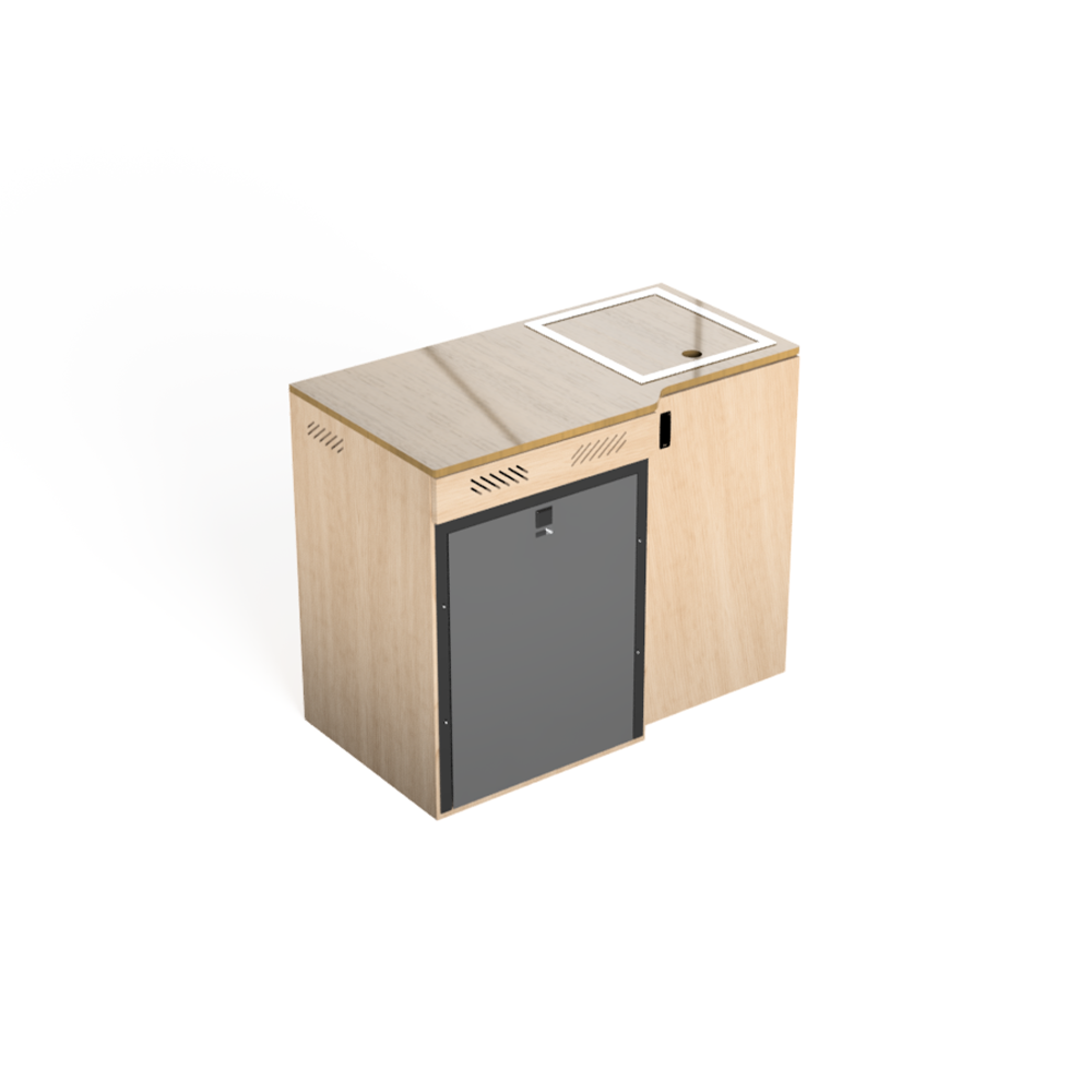 SergSupply Tapered Van Kitchen
