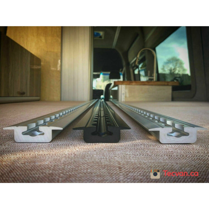 Flanged / Recessed "BEEFY" L Track | Tec Vanlife