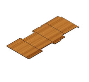 RB Components Transit Van CNC Wood Floor Kit