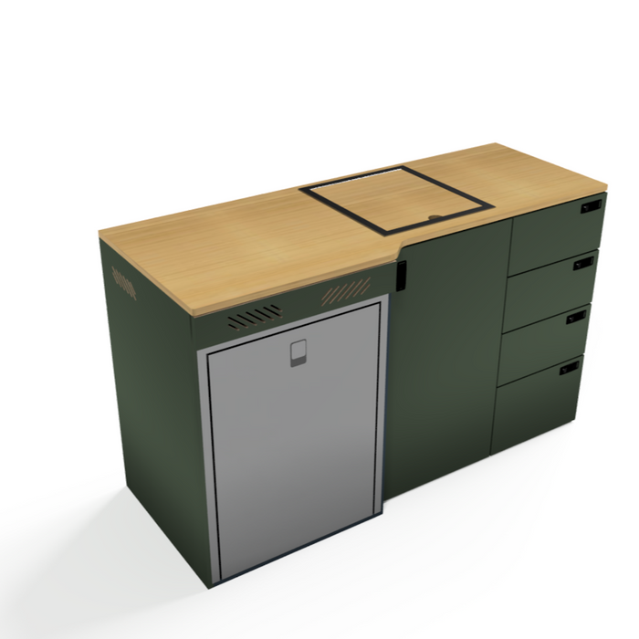 SergSupply Tapered Van Kitchen