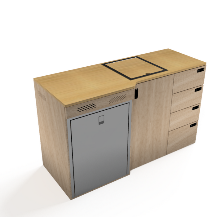 SergSupply Tapered Van Kitchen