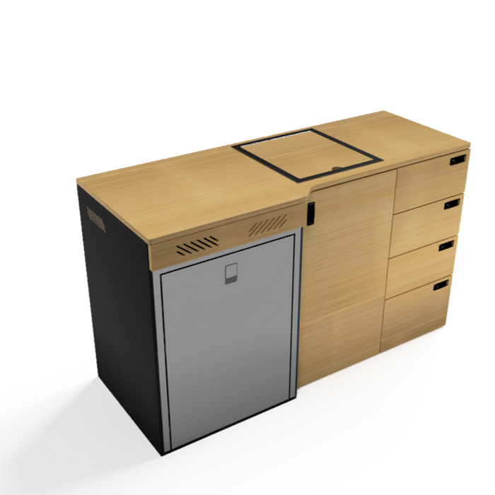 SergSupply Tapered Van Kitchen