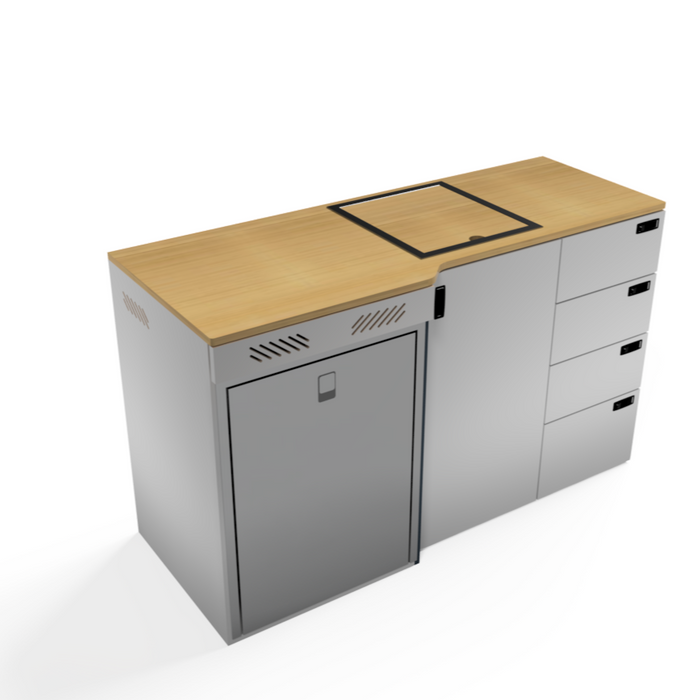 SergSupply Tapered Van Kitchen