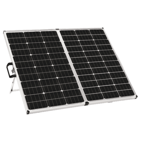 Legacy Series 140 Watt Portable Regulated Solar Kit (Charge Controller Included)