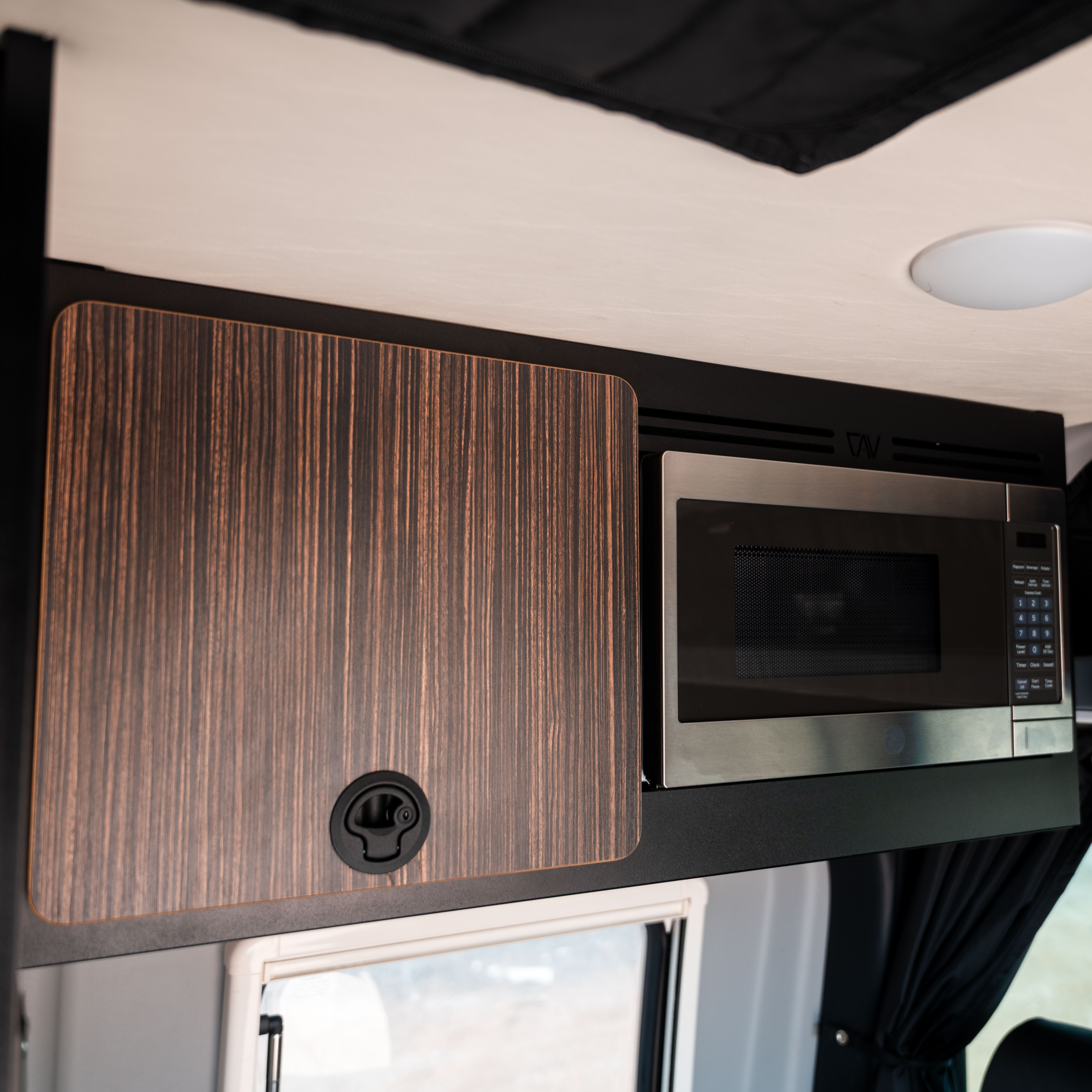 Canyon Adventure Vans Microwave Overhead Cabinet Kit Revel '21-'24