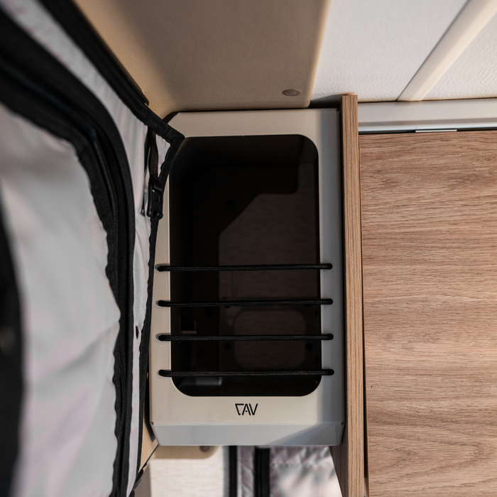 Canyon Adventure Vans Ekko Cab Cubby