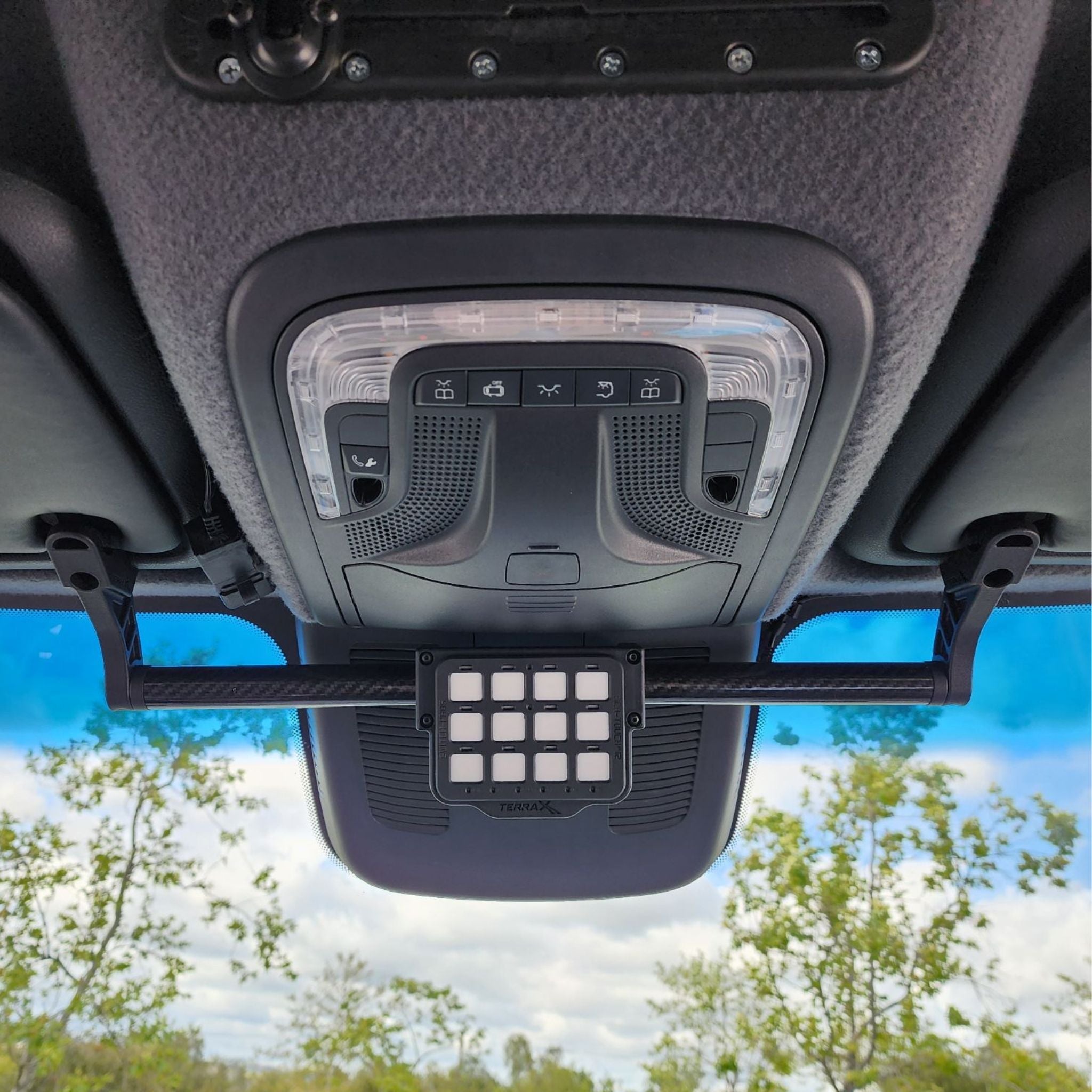 Terra X SWITCH-PROS VISORDOK TUBE MOUNTING PLATE