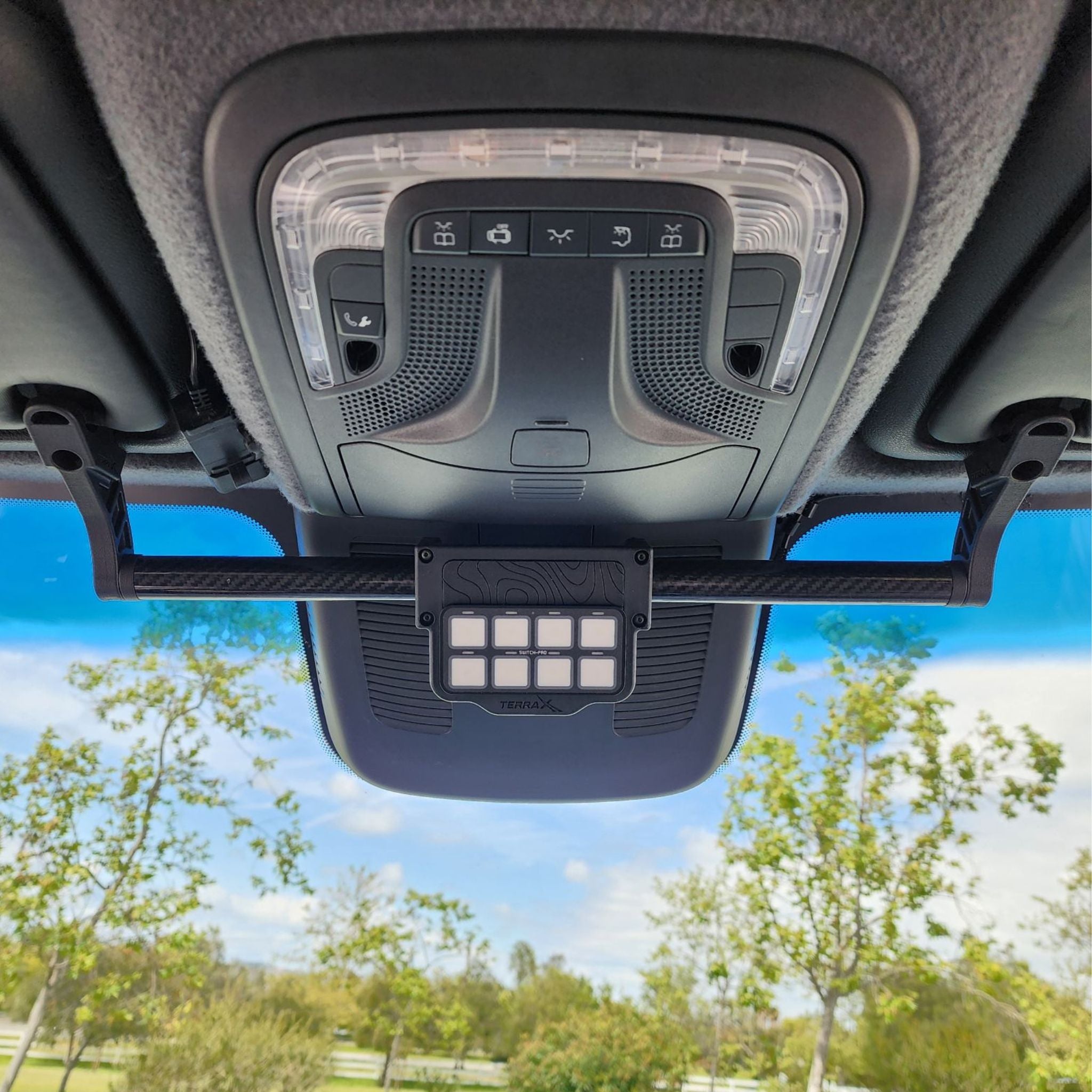 Terra X SWITCH-PROS VISORDOK TUBE MOUNTING PLATE