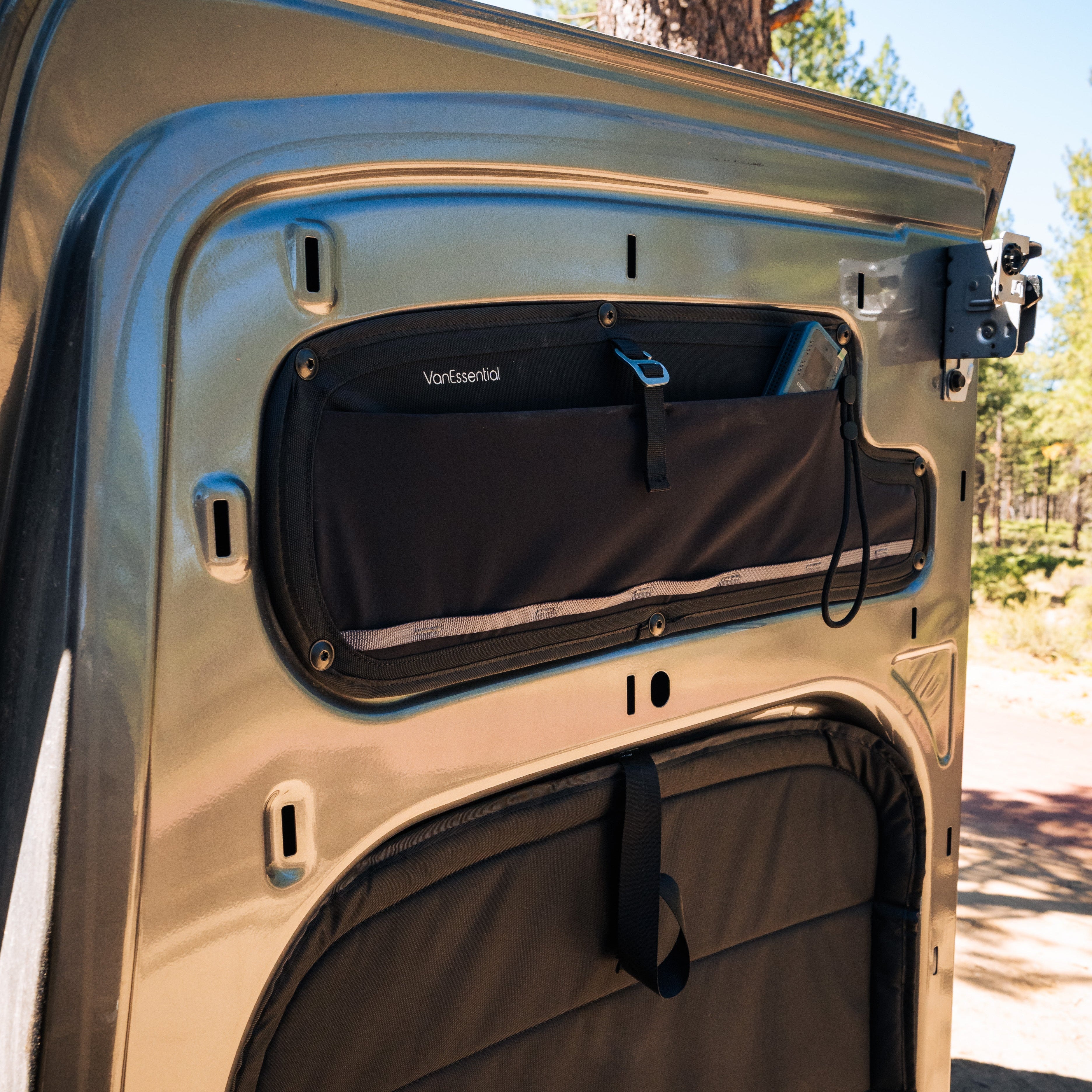 VanEssential Ford Transit Upper Rear Door Storage Panels (Pair)