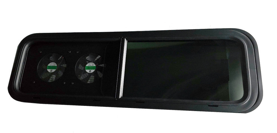 VWD Dual Fan Half-Slider Passenger Side Bunk Window (VW3310RF)
