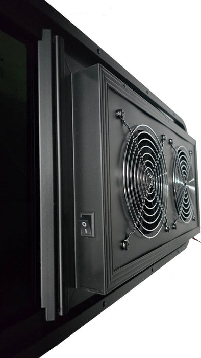 VWD Dual Fan Half-Slider Passenger Side Bunk Window (VW3310RF)