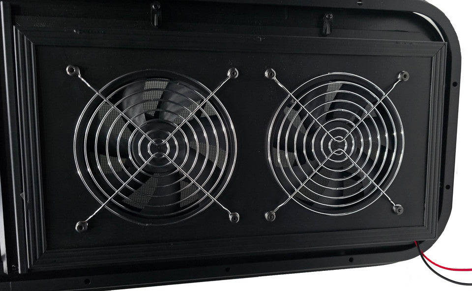 VWD Dual Fan Half-Slider Passenger Side Bunk Window (VW3310RF)