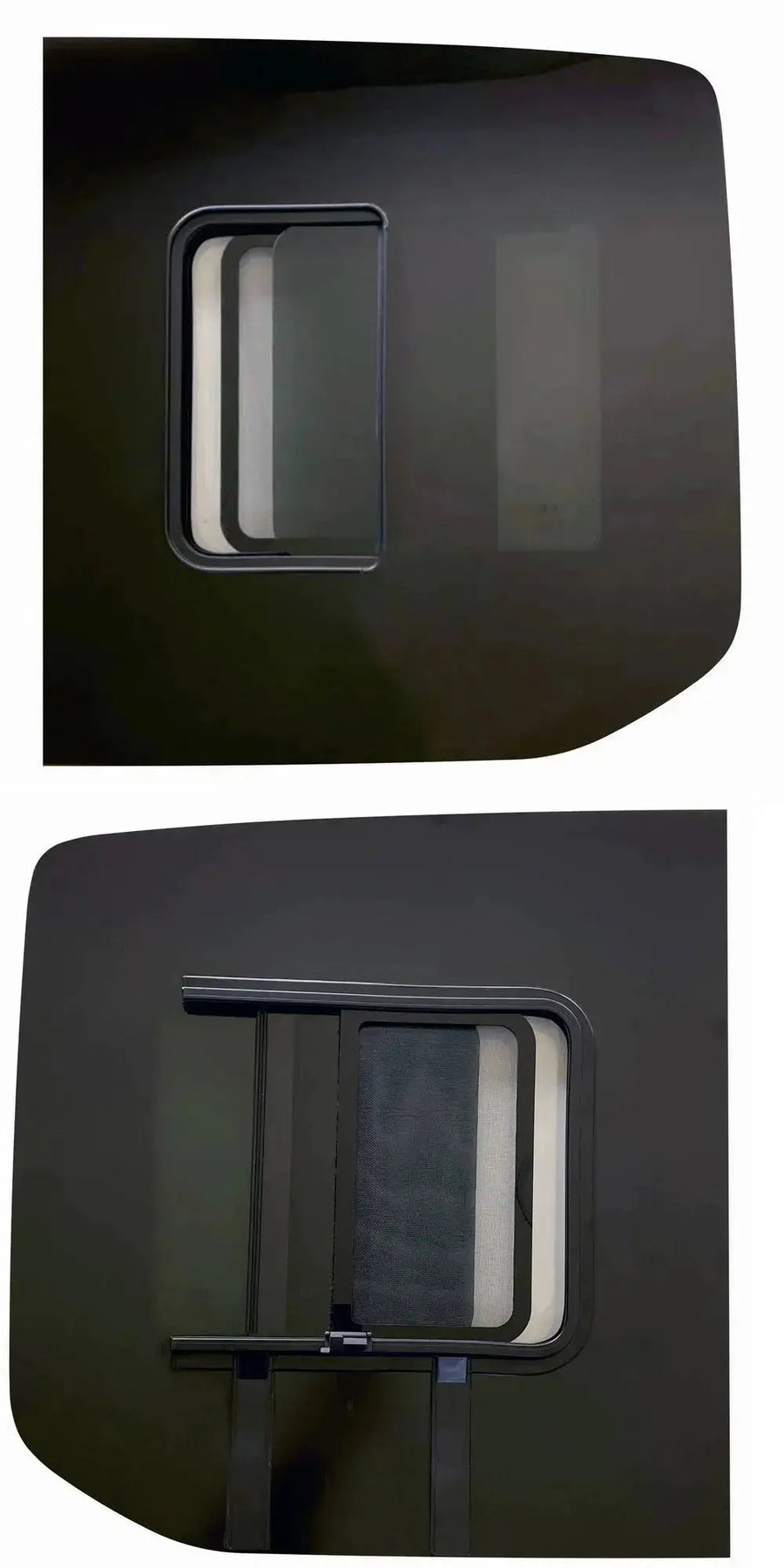 VWD Ford Transit Van Slider Window Medium / High Roof 2015+ Passenger Side Rear Cargo Door (TR215-SE)