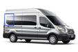 VWD Ford Transit Van Fixed Window Medium / High Roof 2015+ Passenger Side Rear Quarter 148"WB (TR204-F)