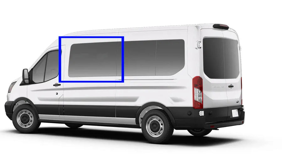 VWD Ford Transit Van Fixed Window Medium / High Roof 2015+ Driver Side Forward (TL201-F)