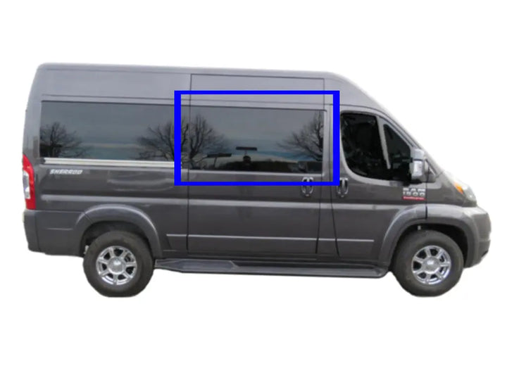 VWD Ram ProMaster Van Fixed Window 2014+ Passenger & Driver Side Sliding Door (RR301-F)