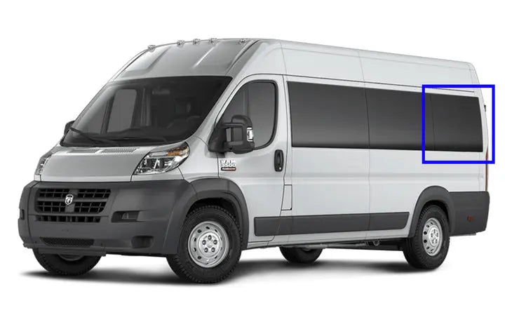 VWD Ram ProMaster Van Fixed Window 2014+ Driver Side Rear Quarter 159"EXT WB (RL303-F)