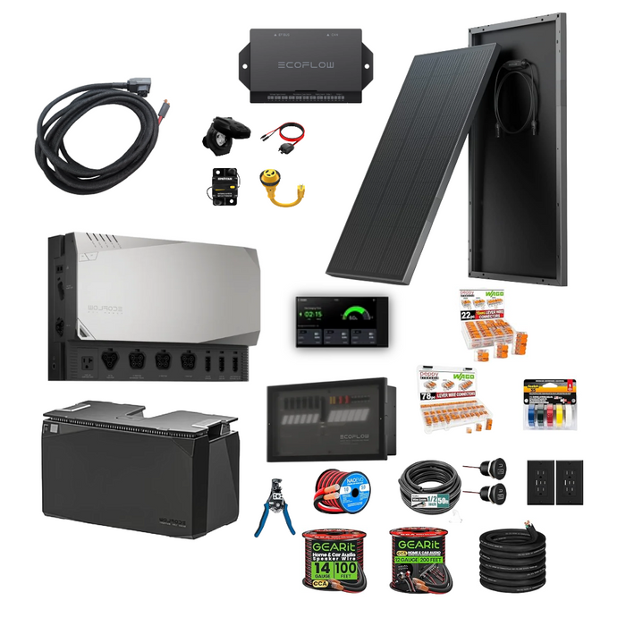 EcoFlow 3.6kW Power Kit, Solar, and Install Bundle