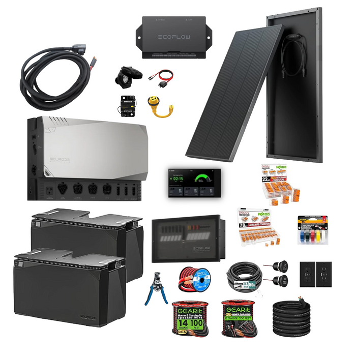 EcoFlow 3.6kW Power Kit, Solar, and Install Bundle
