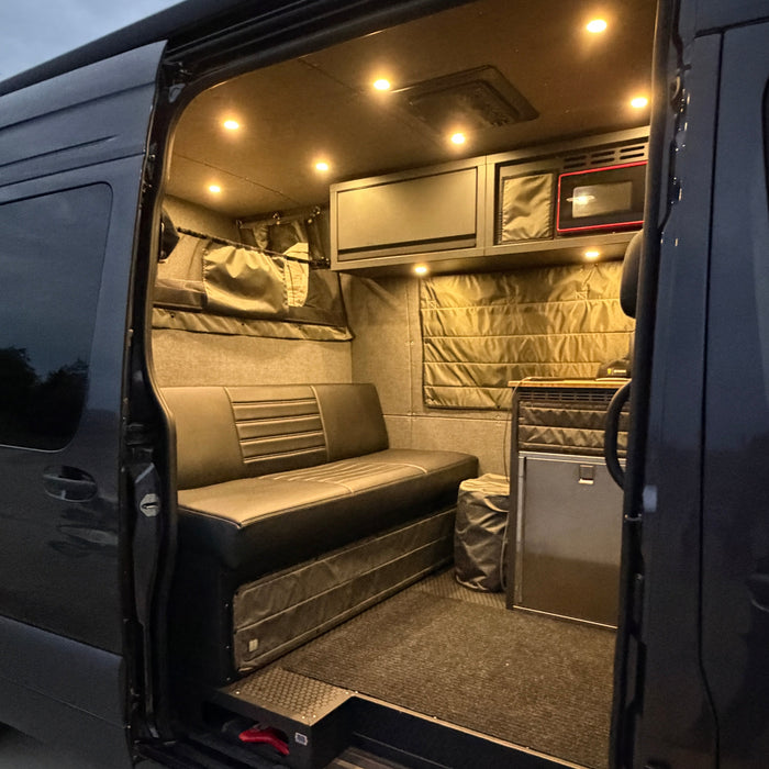 RB Components Sprinter Van Overhead Cabinet, 16"H x 14"D x 24"W