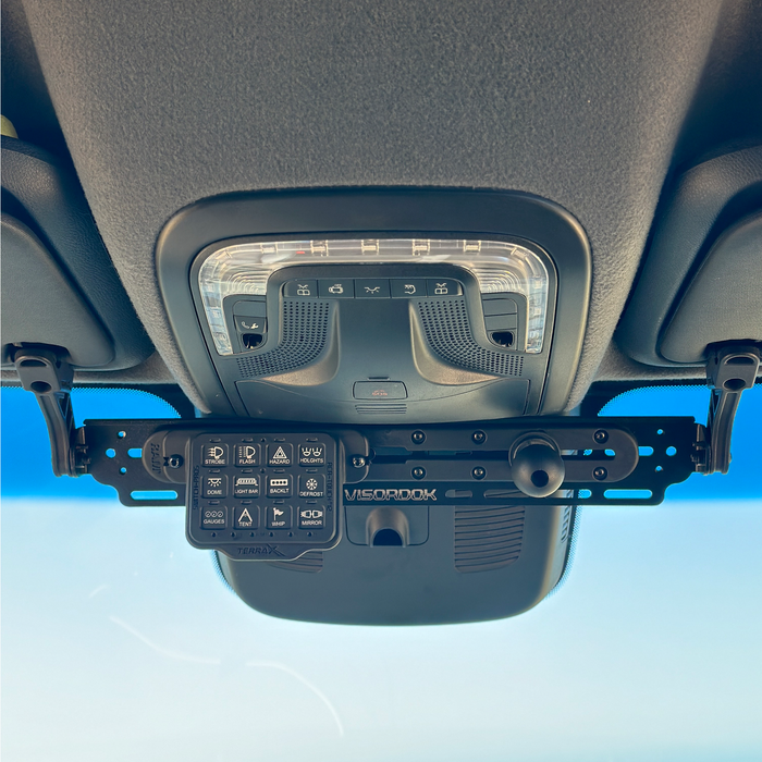 Terra X Sprinter Van Visor Track Mount for Navigation Devices and Accessories – TERRA X Visordok (NCV3 & VS30)