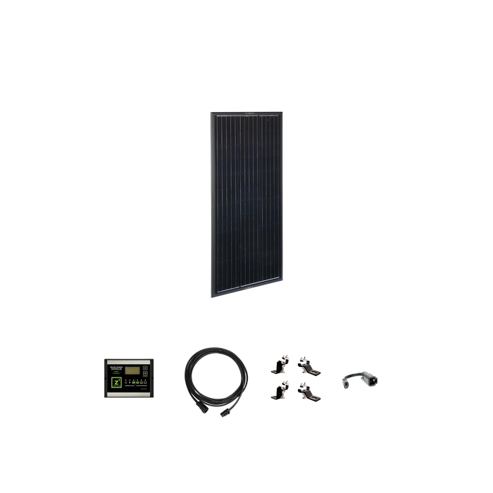 Airstream OBSIDIAN® SERIES 100 Watt Solar Prep Complete Kit (2019-2022)