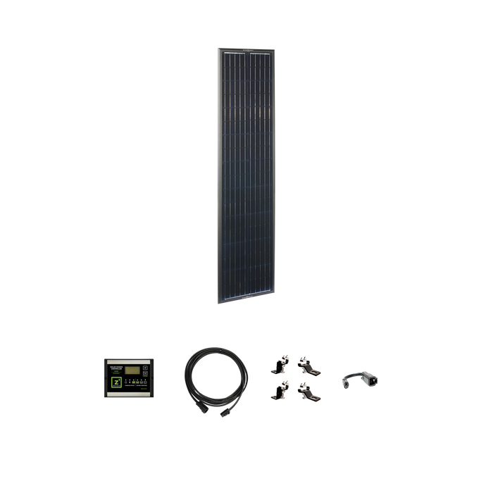 Airstream OBSIDIAN® SERIES 90 Watt Solar Prep Complete Kit (2019-2022)