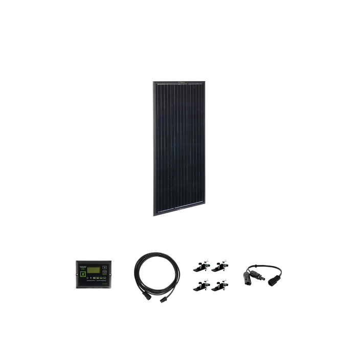Forest River 100 Watt Solar Prep Complete Kit (GoPower Roof Cap)