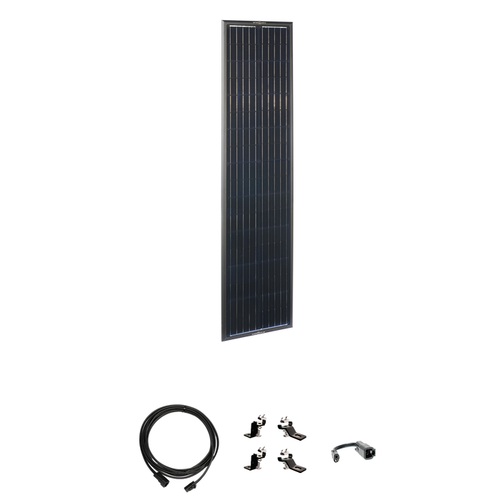 Airstream OBSIDIAN® SERIES 90 Watt Long Solar Panel Expansion Kit