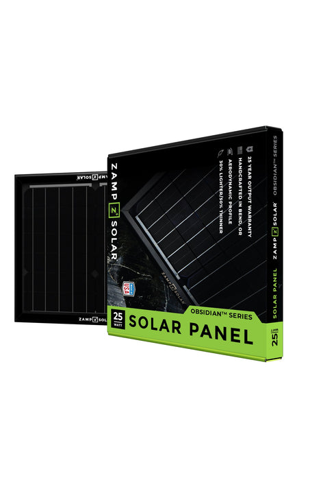 OBSIDIAN® SERIES 25 Watt Solar Panel Kit