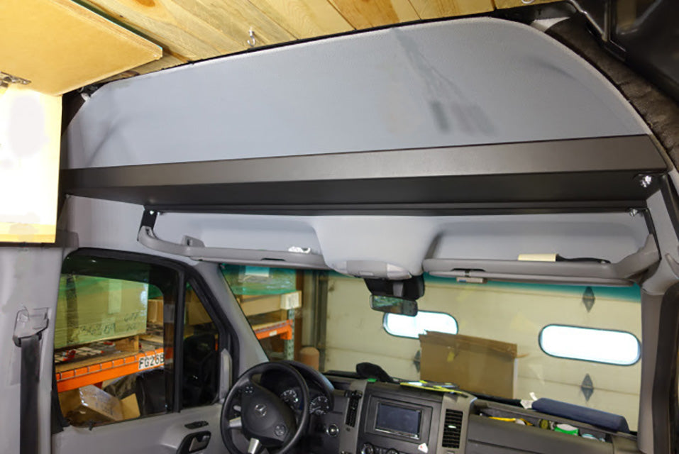 RB Components 2007-2018 /  Sprinter Raised Headliner Shelf