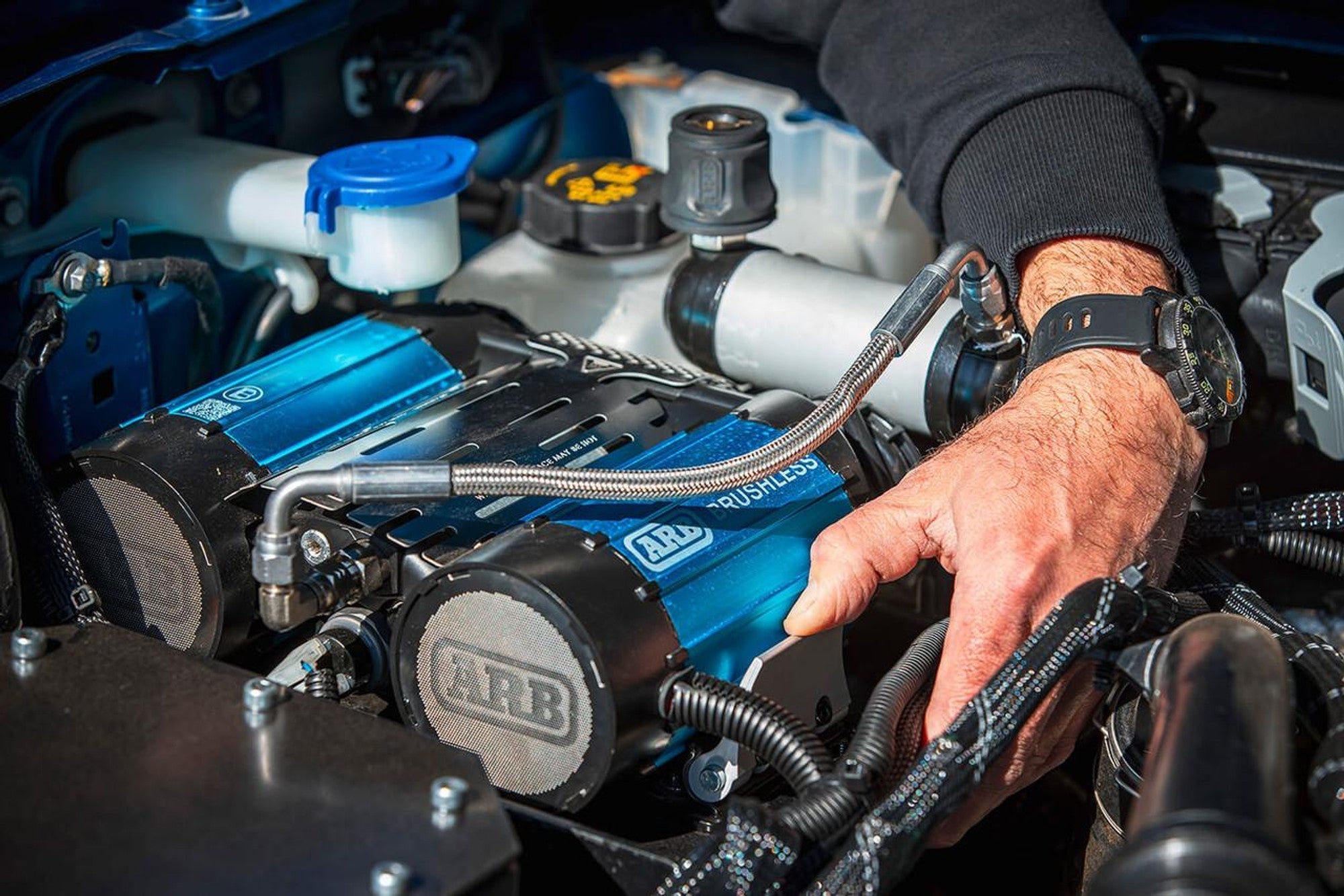 ARB Brushless Twin Motor Onboard 12V Air Compressor (CKBLTA12)