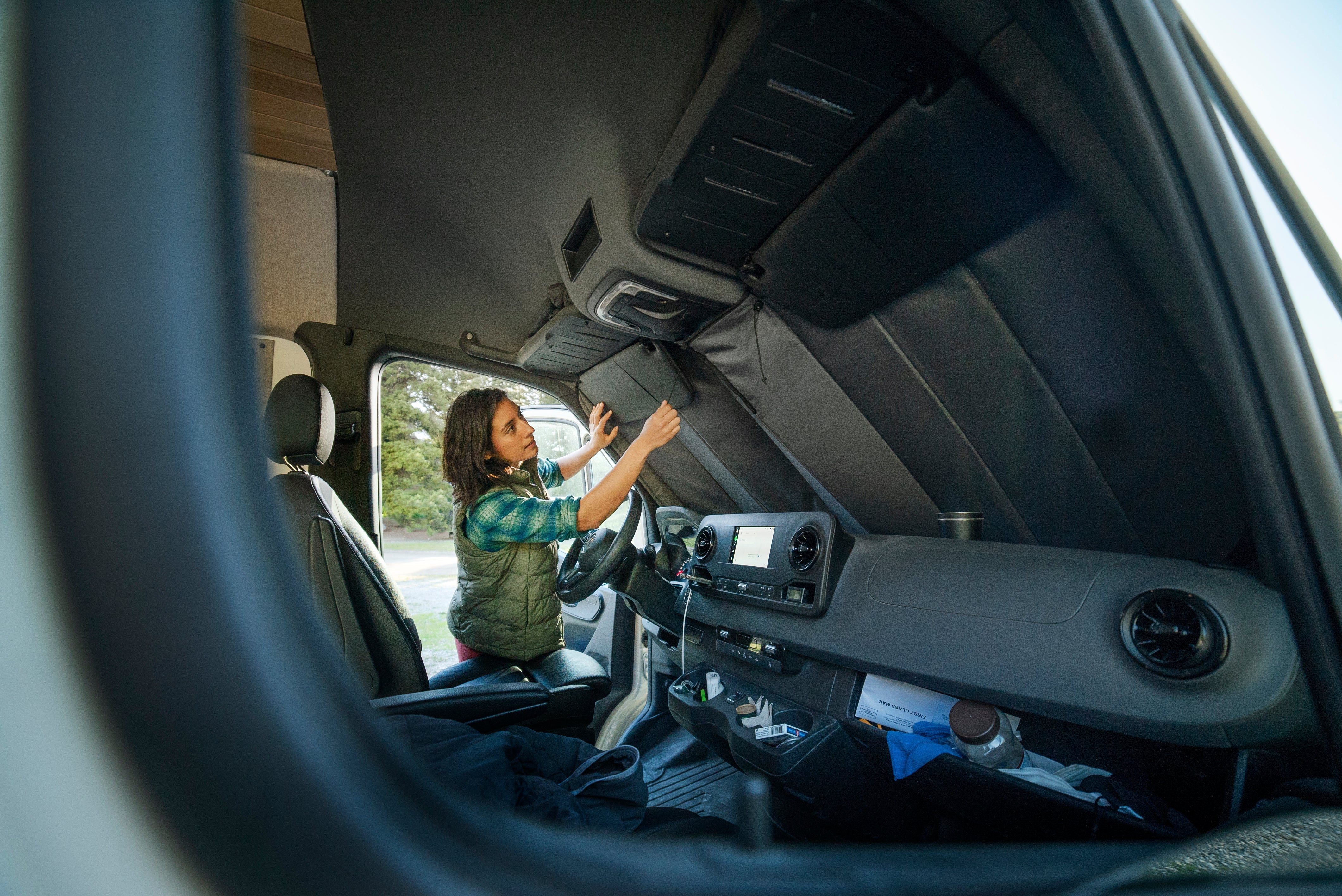 VanEssential Mercedes Sprinter Stealth Front Windshield Cover