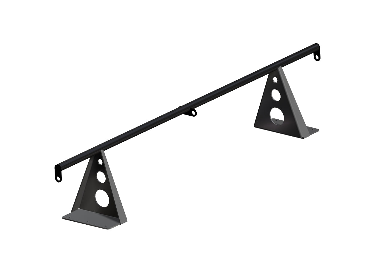 RB Components 2007+, Roof Bar 64" Wide - 12" Lift - High Roof - AC/Vent Cover Restrictions